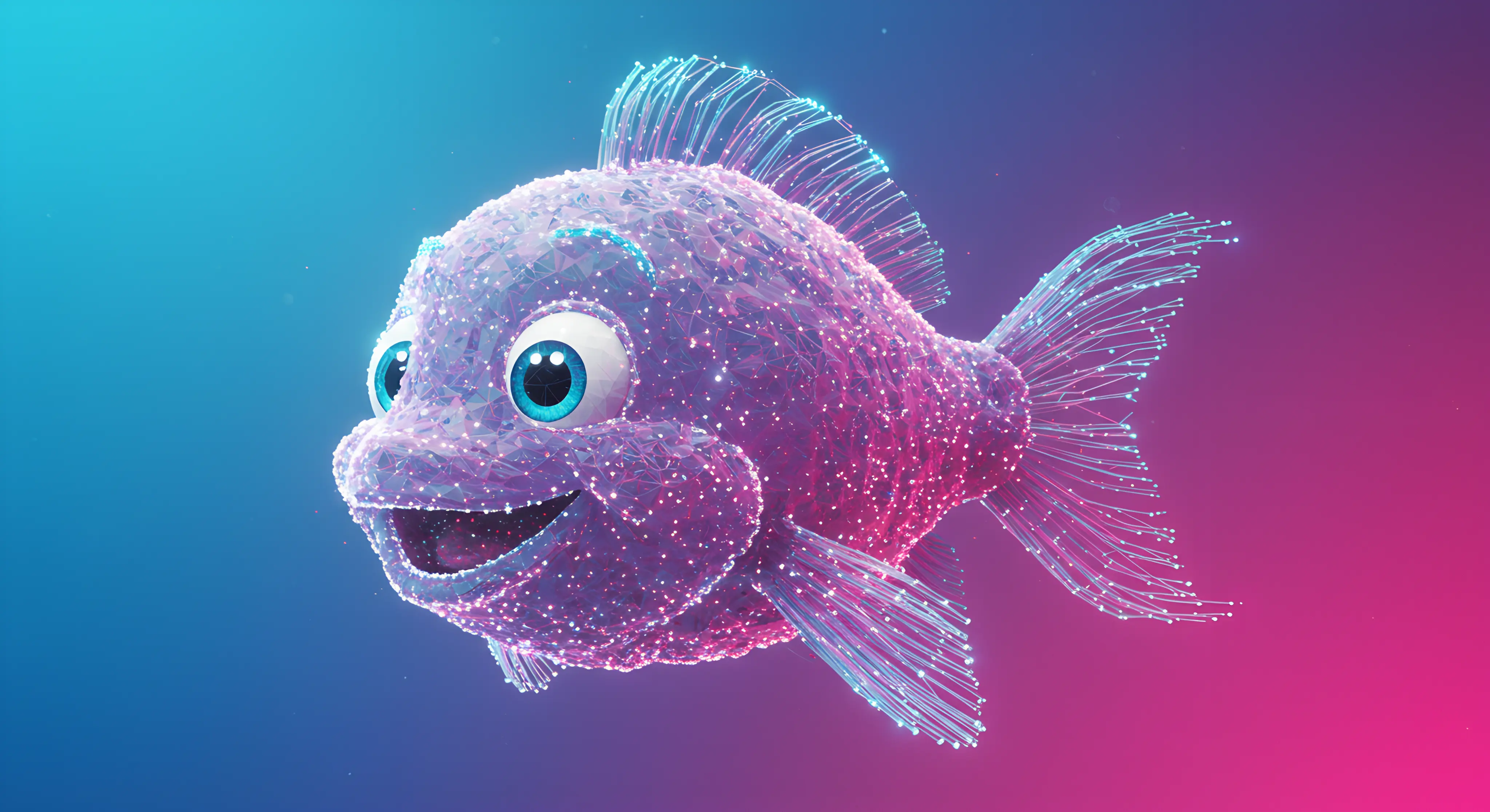 A digital fish.